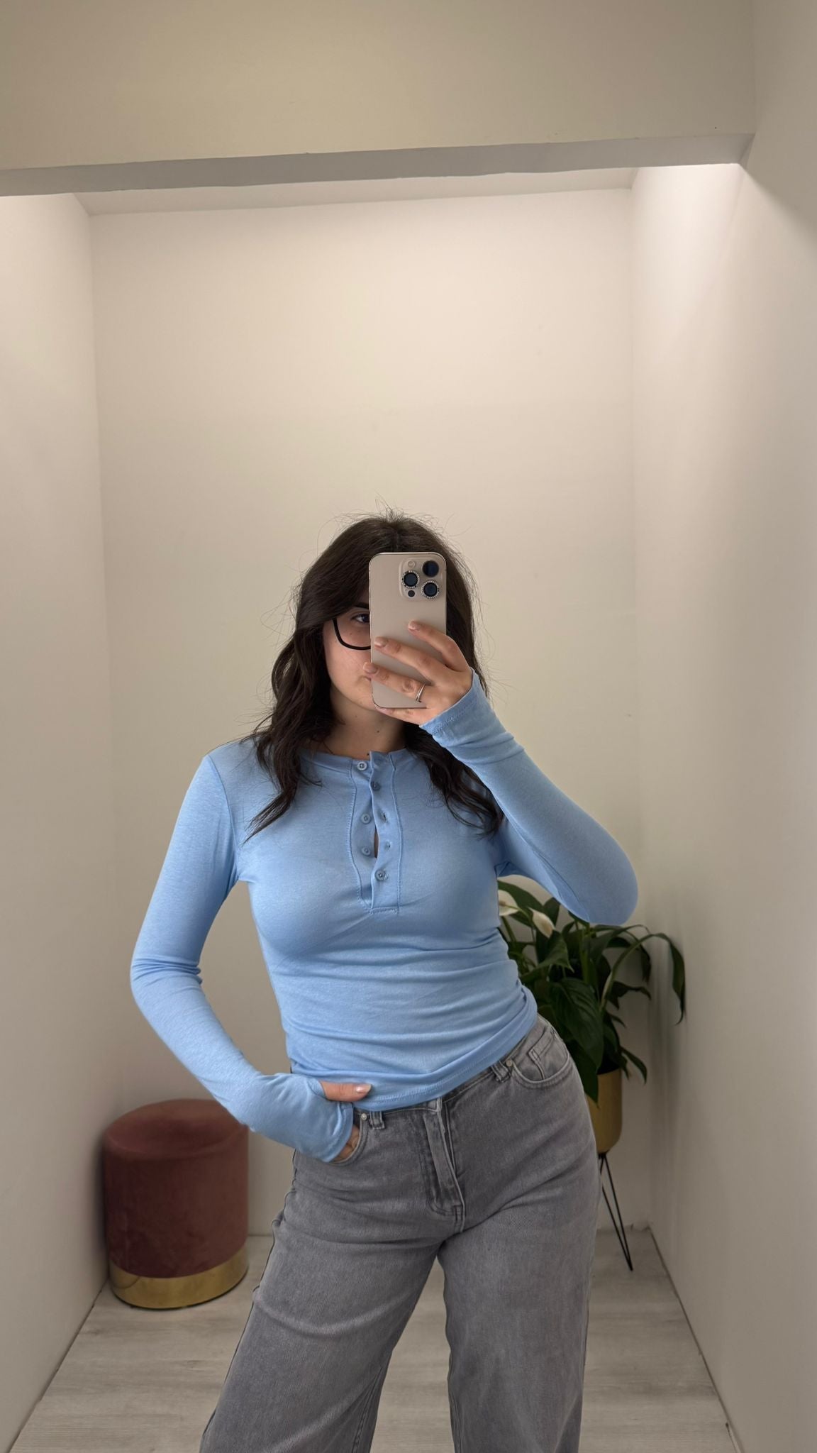 Maglia Button